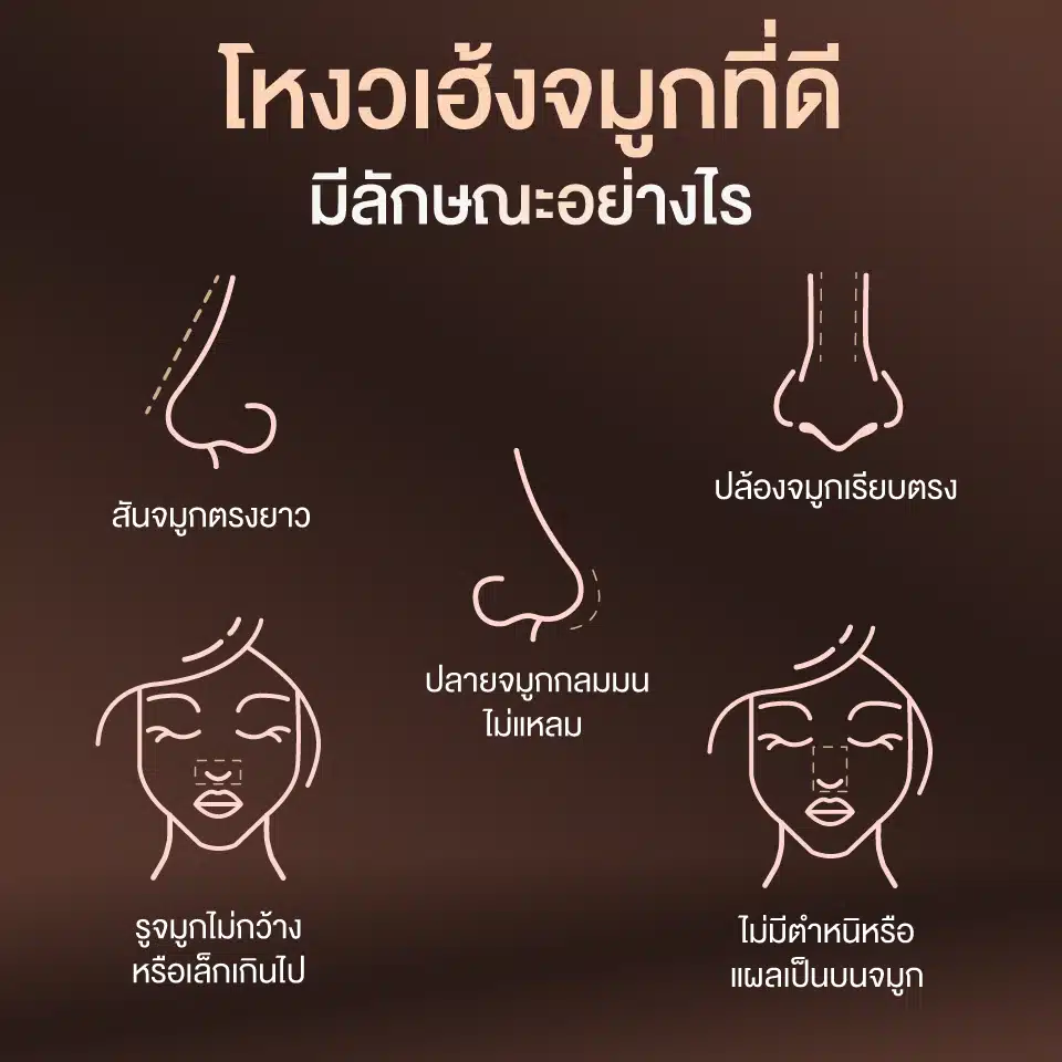 โหงวเฮ้งจมูกที่ดีมีลักษณะอย่างไร